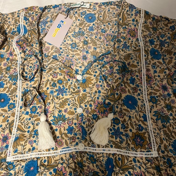 NWT Kidforms Boho Mini Dress - Picture 4 of 4